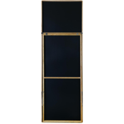 The Naturalis Solid Oak Rounded Corner Cheval Mirror 170 x 58cm - Cream - MirrorOutlet - Wilko - thumbnail 4