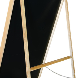 The Naturalis Solid Oak Rounded Corner Cheval Mirror 170 x 58cm - Cream - MirrorOutlet - Wilko - thumbnail 5