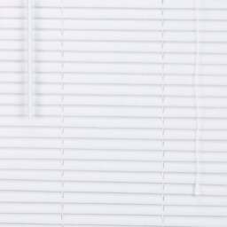 Wood Effect White PVC Venetian Blind 150cm - Wilko - thumbnail 1