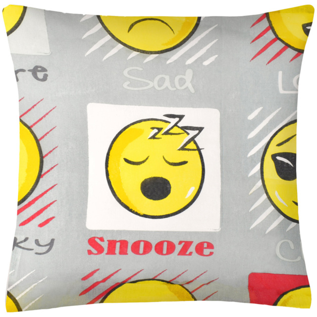 Velosso Expressions Grey Filled Cushion 43 x 43cm 2 Pack - Wilko - image 1