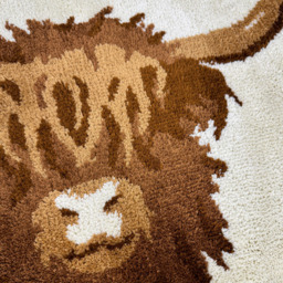 Allure Bath Fashions Luxury Highland Cow Brown Non Slip Bath Mat 50 x 80cm - Size: 50 x 80 x 1cm - Natural - Wilko - thumbnail 4