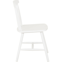 Seconique Emery Set of 2 White Dining Chair - Wilko - thumbnail 6