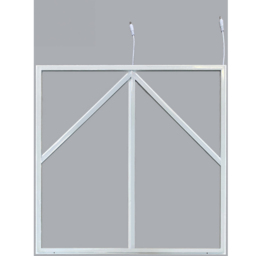 ENER-J 40W 6500K Cool White LED Frame Panel Light with Blue Arrow 600 x 600mm 4 Pack - Size: 65 x 4 x 65cm - Wilko - thumbnail 5
