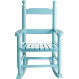 Premier Housewares Kids Blue Rocking Chair - Size: 37 x 47 x 56cm - Premier Kids - Wilko - thumbnail 3