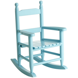 Premier Housewares Kids Blue Rocking Chair - Size: 37 x 47 x 56cm - Premier Kids - Wilko - thumbnail 4