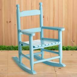 Premier Housewares Kids Blue Rocking Chair - Size: 37 x 47 x 56cm - Premier Kids - Wilko