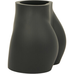 Matte Black Silhouette Toothbrush Holder - Black - Wilko - thumbnail 5
