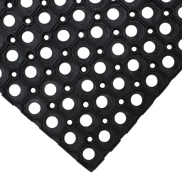 JVL Rondo Rubber Ring Doormat 40 x 60cm - JVL Homewares - Wilko - thumbnail 5