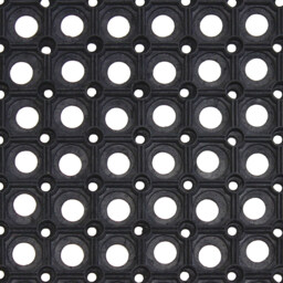 JVL Rondo Rubber Ring Doormat 40 x 60cm - JVL Homewares - Wilko - thumbnail 6