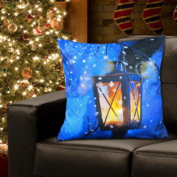 Velosso Christmas LED Light Up Lamp Filled Cushion 43 x 43cm 2 Pack - n/a - Wilko - thumbnail 3