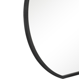 MirrorOutlet The Circulus Black Framed Circular Wall Mirror 126 x 120cm - Size: 120 x 126cm - Wilko - thumbnail 7