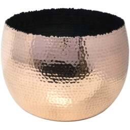 Ivyline Hammered Black and Copper Bowl 30cm - n/a - Wilko - thumbnail 1