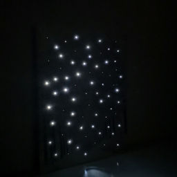 Samuel Alexander Winter Avenue Christmas Light Up Wall Art 30 x 40cm - Size: 40 x 30 x 30cm - Silver - Wilko - thumbnail 5