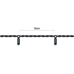 Eagle Connect Warm White LED Black String Light 10m - Size: 0 x 1000 x 0cm - Wilko - thumbnail 6