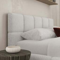 DS Living Ovella Super King Size Dove Cubed Bed Frame - Grey - Wilko - thumbnail 3