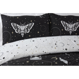 Rapport Home Gothic Magick Single Multicolour Microfibre Duvet Set - Wilko - thumbnail 3