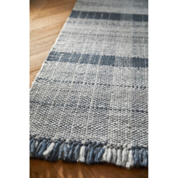 Origins Highland Check Navy Rug 160 x 230cm - Blue - Origins Rugs - Wilko - thumbnail 4
