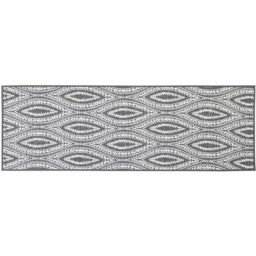 JVL Harmony Eyes Rubber Backed Door Mat and Runner Set - Size: 75 x 50 x 5cm - Grey - Wilko - thumbnail 6