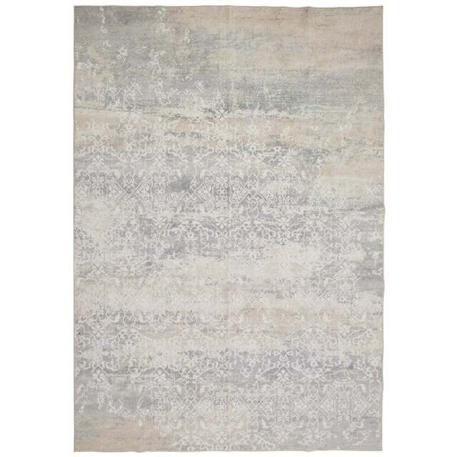 tectake Dalia Non Slip Washable Rug 170 x 120 x 0.6cm - Size: 0.6 x 120 x 170cm - Cream - Wilko - image 1