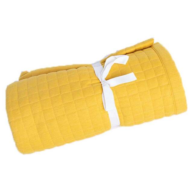 Serene Saffron Crompton Cobalt Runner 70 x 220cm - Yellow - Wilko - image 1