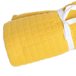 Serene Saffron Crompton Cobalt Runner 70 x 220cm - Yellow - Wilko - thumbnail 4