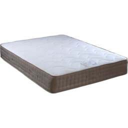 King Size 2000 Bamboo Pocket Sprung Memory Foam Mattress - Cream - Bedmaster - Wilko