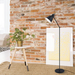 EGLO Priddy Black Adjustable Floor Lamp - Size: 23.0 x 23.0 x 137.0cm - Wilko - thumbnail 5