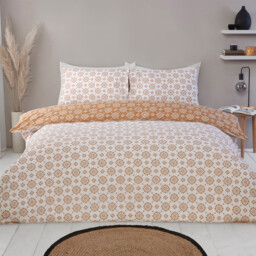 Sierra Geo Duvet Set Ochre King - Divante - Wilko - thumbnail 3
