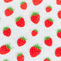 Strawberry Printed Bath Mat - Multicoour - Wilko - thumbnail 4