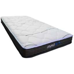 Maxitex Deluxe Shorty Pocket Sprung Mattress - White - Wilko - thumbnail 1