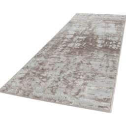 Desire Rugs Serenity Stone Abstract Lines Rug 60 x 220cm - Wilko - thumbnail 1