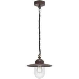 Nordlux Luxembourg Rusty Outdoor Pendant Light - Size: 24 x 27.5 x 24cm - Multi - Wilko - thumbnail 1