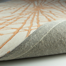Esselle Home Aura Starburst Natural and Orange Rug 120 x 170cm - Wilko - thumbnail 6
