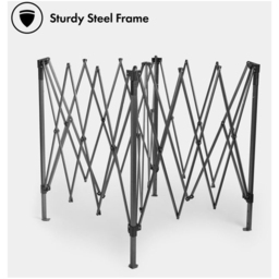 VonHaus 3 x 3m Grey Pop-up Gazebo - Wilko - thumbnail 6