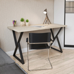 Shefa Chicago 4 Seater Dining Table White Craft Oak - Wilko - thumbnail 4