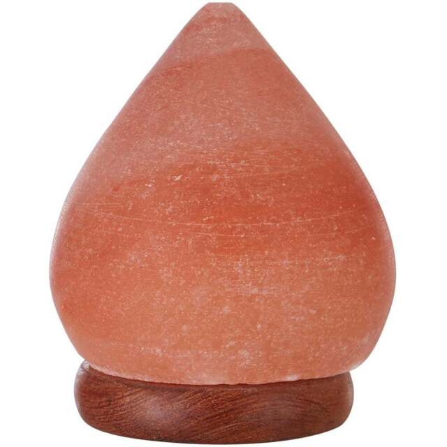 Premier Housewares Teardrop Salt Lamp - Size: 9 x 9 x 13cm - Pink - Wilko - image 1