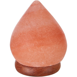 Premier Housewares Teardrop Salt Lamp - Size: 9 x 9 x 13cm - Pink - Wilko - thumbnail 3