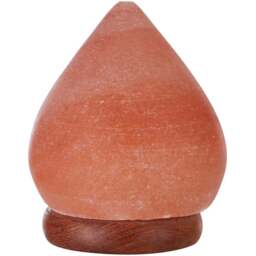 Premier Housewares Teardrop Salt Lamp - Size: 9 x 9 x 13cm - Pink - Wilko