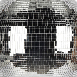 Silver Disco Ball Pendant Light - Wilko - thumbnail 3