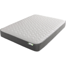 Starlight Beds Double Grey Zig Zag Hybrid Memory Foam and Spring Mattress - Wilko