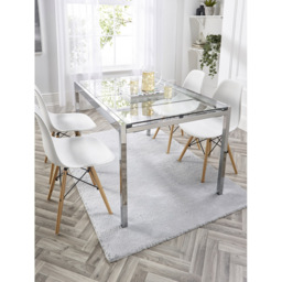 Origins My Washable Grey Faux Fur Rug 80 x 150cm - Origins Rugs - Wilko - thumbnail 3