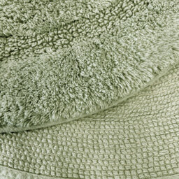 Allure Bath Fashions Marrakesh Sage Green Round Non-Slip Bath Mat 65cm - Size: 65 x 65cm - Wilko - thumbnail 4