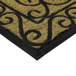 JVL Scroll Woven Tuffscrape Doormat 45 x 75cm - JVL Homewares - Wilko - thumbnail 5