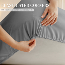 Sweet Dreams Alpine Single Silver Faux Fur Fitted Sheet - Wilko - thumbnail 5