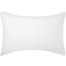 Helena Springfield White Brushed Cotton Pillowcase 2 Pack - Size: 48 x 74 x 1cm - Wilko