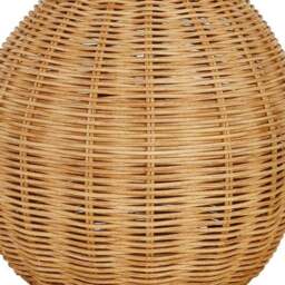 Corsica Brown Rattan Table Lamp - Size: 32 x 49 x 32 - Wilko - thumbnail 6