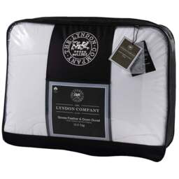 The Lyndon Company King Size Natural Goose Feather and Down Duvet 13.5 Tog - White - Wilko