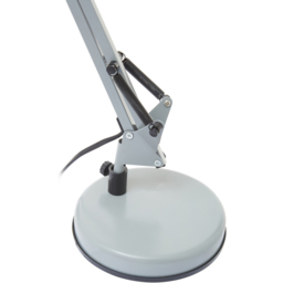 Premier Housewares Studio Matte Grey Metal Lamp - Size: 17 x 21 x 60cm - Wilko - thumbnail 7