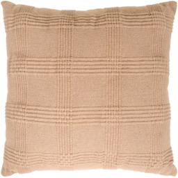 Ashworth Textured Cushion Mocha - Wilko - thumbnail 1