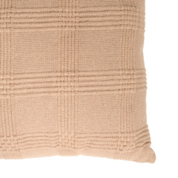 Ashworth Textured Cushion Mocha - Wilko - thumbnail 4